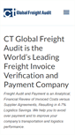 Mobile Screenshot of ctglobal-freightaudit.com